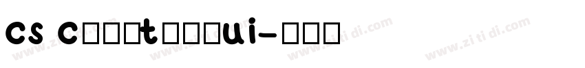 CS ChatThaiUI字体转换